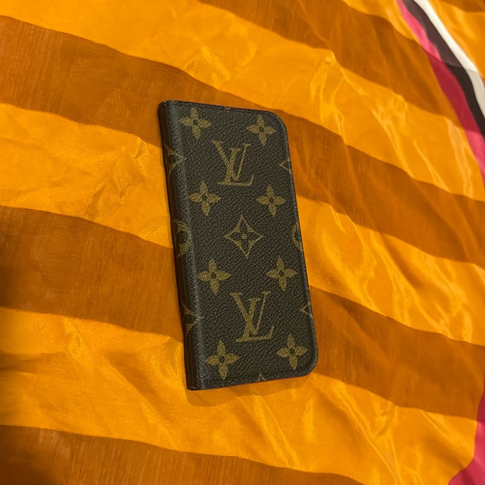 Louis Vuitton wallet & iPhone case (convert it into a wallet with a patch!)